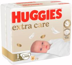Huggies Csomag pelenka Huggies Elite Soft 1, 3-5 kg, 168 db