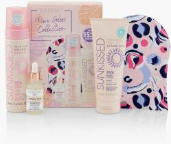 Sunkissed Set Autobronzare, Sunkissed, Pure Glow Collection barnító ajándékkészlet, cu Spuma Autobronzanta Medium