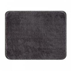 Oyo Concept Puff Fürdőszobai szőnyeg készlet, 2 db, 50x80 / 40x60 cm, poliészter, 1250 g/m2, rövid szálú: 2, 5 cm, csúszásgátló hátoldal, antracit szürke (BPHMFPUFY-4 DIK_2-50x80)