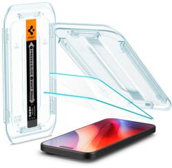 Spigen 2 x üvegfólia készlet iPhone 16 Pro Max készülékhez Spigen applikátorral - Glas. tR EZ-FIT HD - átlátszó