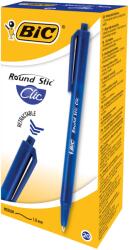 BIC Round Stic Clic golyóstoll, 20 db / doboz, kék (926376)