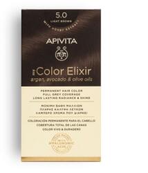 APIVITA My Color Elixir Tartós hajfesték, 5.0 Világosbarna, 50ml