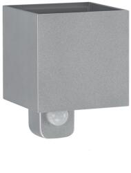 Telefunken Kültéri fali lámpa integrált LED Telefunken mozgásérzékelővel, 7W, 600 lumen, semleges fény 4000K, IP44, víz- és porálló, szürke (303904TF)