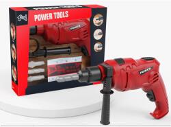 Mappy Power Tools játékkészlet, Fúró 4 tartozékkal