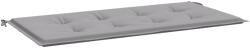 vidaXL szürke oxford szövet kerti padpárna 120x50x4 cm 43194 (43194)