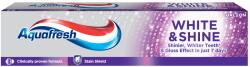 Aquafresh White & Shine fogkrém fogfehérítéshez és fogak védelméhez, 100ml