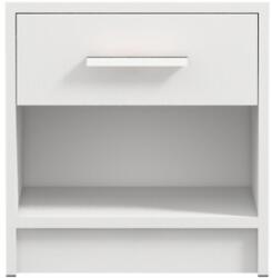 KringX Iris Éjjeliszekrény, 1 fiók, 39x28x40 cm, Fehér