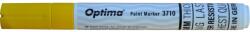 Optima Paint 3710 jelölőfilc, kerek hegy, 4, 5 mm, írásvastagság 2-3 mm, sárga (OP-37102303)