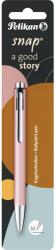 Pelikan Snap K10 golyóstoll, fém test, rózsa arany (817660)
