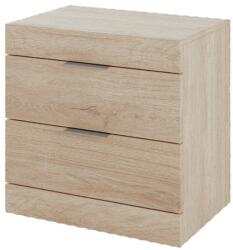 IRIM Chic éjjeliszekrény, 50x33x49 cm, 2 fiók, Sonoma szín