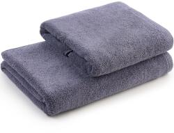 H Hotel Supplier Hotel Supplier törölköző készlet, 50x90 cm, 70x140 cm, 100% pamut, 600 GSM, szürke, 2 db (2P50x90+70x140-600-Gri)