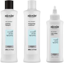 Nioxin System Recovery professzionális korpásodás elleni szett irritált és viszkető fejbőrre: sampon, 200 ml + balzsam, 200 ml + kezelés, 100 ml