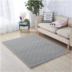 Heinner Lavi szőrme téglalap alakú szőnyeg, 80 x 150 cm, 1550 g/m2, 100% poliészter, szürke