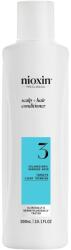 Nioxin Professzionális erősítő kondicionáló töredezés ellen Nioxin System 3 Scalp + Hair festett vagy sérült hajra, enyhén elvékonyodó megjelenésű, 300 ml