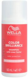 Wella Wella Professionals Invigo Color Brilliance Színvédő Sampon vékonyszálú és normál hajra, Mini méret, 50 ml