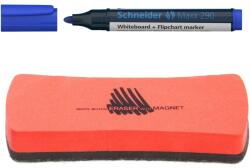 Schneider táblafilc, kék + ICO szivacs (E 0477)