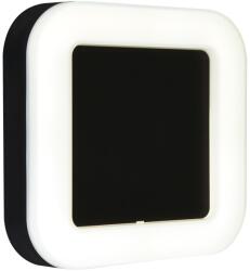Briloner Leuchen Riga Circle LED kültéri fali lámpa, 15W, 1270 lumen, semleges fény (4000K), IP44, 19cm, fekete/fehér (3034-015)