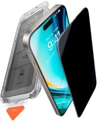 TORRAS Fólia iPhone 16 Plus készülékhez - Torras GlassGo Install Master Privacy - Clear (KF2344169)