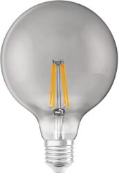 OSRAM Smart Intelligens dekoratív LED izzó, Wi-Fi, Smoke Globe, Dimmelhető, E27, 6W (48W), 540 lm, Meleg fény (2500K), Amazon Alexa / Google Asszisztens kompatibilis