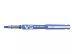 Pilot V5 Hi-Tecpoint Újratölthető rollertoll, 0.5 mm, Kék