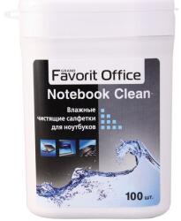 Favorit törlőkendő laptop/notebookhoz, 100 db