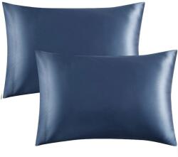 Oyo Concept 2 db szatén párnahuzat Narin Oyo Concept készlet, 50x70 cm, 100% poliészter, 150 GSM, kék