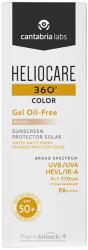 Cantabria Labs Heliocare 360º SPF50 + Pearl Olajmentes gél, színező pigmentekkel és mattító hatással, 50 ml
