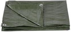 Strend Pro Zöld ponyva PE 65g / m2 -gyűrűkkel 15 nm (3x5) (2170090)