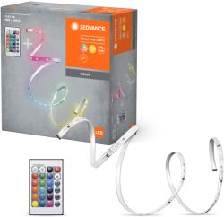 OSRAM LED szalag, távirányítóval, szabályozható, 10 W, 780 lm, fehér és színes fény (3000 K), IP20, 3 m, F energiaosztály