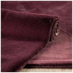 Eurofirany Marcelo szőrme hatású fürdőszobaszőnyeg Burgundi vörös 60x90 cm (HS351364)