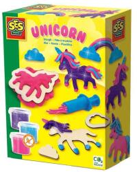 SES Creative Neon csillogós unikornis gyurma (REG70347)