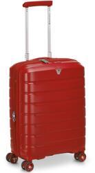 Roncato B-Flying kabinos bőrönd, 55 x 40 x 20/25cm, bővíthető, 100% PP, 40/50 liter, 2, 39 kg, piros (41818009-S)