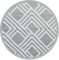 vidaXL kültéri szőnyeg ARAKIL szürke Ø120 cm PP 368568 (368568)