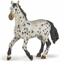 Papo Appaloosa kanca ló figura, fekete