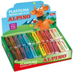 ALPINO Standard gyurma display, 24 x 50gr. /display, 12 vegyes színben (MS-DP000915)