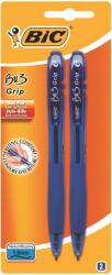 BIC BU3 kék grip toll, 2 db/szett (893224)