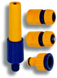 FERRO Állítható sugárfúvóka készlet és Novaservis DY8025 műanyag csatlakozók