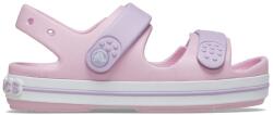 Crocs Crocs, Gumiszandál logós részletekkel, Halványlila, Rózsaszín, 34-35 EU (209423-84I-34-35)