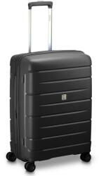 Modo by Roncato Starlight 3.0 bőrönd, 66 x 45 x 27/32 cm, bővíthető, polipropilén, 74/88 liter, 3, 6 kg, fekete (42345001-M)