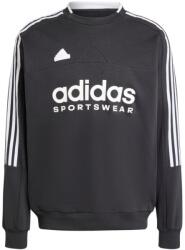 Adidas House of Tiro Fleece pulóver, férfi, pamut/poliészter, fekete, M (IW0172*S)