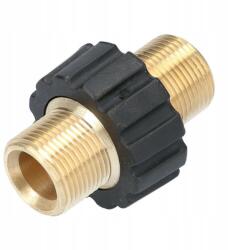 M22-M22 csatlakozó adapter magasnyomású tömlők összekötéséhez (Karcher magasnyomású tömlőkkel is kompatibilis) (TRS1-0747)