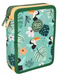 COOLPACK Coolpackkal tolltartó - Tukánok, felszerelt, 2 rekeszes, 20 x 14 x 5 cm, 38 darab (F077662)