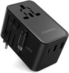 Choetech utazási adapter, 70 W, USB-C
