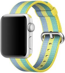iUni Apple Watch 42 mm nylon szíj, szövött heveder, Pollen (503603)