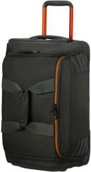 Samsonite Respark Duffle bőrönd, 55x32x27 cm, 49l, Khaki/Narancssárga (149290-A293)