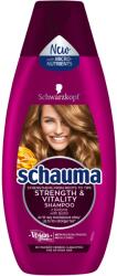 Schauma Strength&Vitality sampon vékonyszálú és gyenge hajra, 400 ml