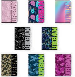 S-Cool Premium Urban Collection füzet készlet, A4, 52 oldal, 75g, Négyzetrácsos, 10db (SC1781)