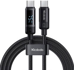 Mcdodo USB-C adatkábel, Mcdodo, ötvözet, 60 W, 1, 2 m, fekete