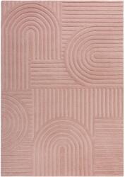 Flair Rugs Zen Garden téglalap alakú szőnyeg, 160 x 230 cm, 3700 g/m2, 100% gyapjú, szürke/barna