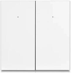 Rovo Okoskapcsoló Rovo 1081WL, 2 csatorna, Wi-Fi, Bluetooth, Tuya, Life Smart, Alexa és Google Assistant, nulla nélkül